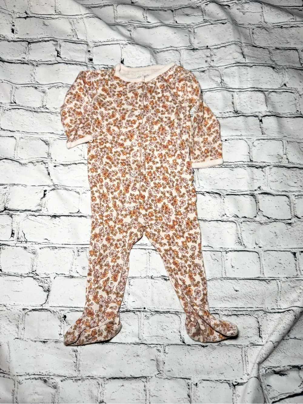 Carters. Footie onsie. Size 6mo